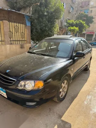 Kia Spectra 2002 Black Used for Sale