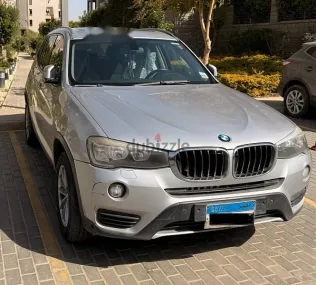 بي ام دبليو X3 2015 فضي مستعملة للبيع