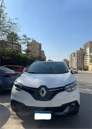 رينو كادجار 2019 أبيض مستعملة للبيع
