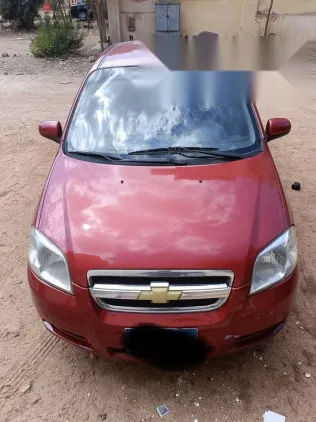 Chevrolet Aveo 2007 Red Used for Sale