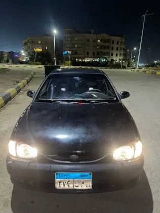 كيا سيفيا 2001 أسود مستعملة للبيع