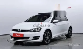 فولكس فاغن جولف 2014 أبيض مستعملة للبيع