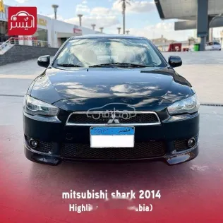 ميتسوبيشي لانسر 2014 أسود مستعملة للبيع