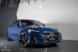 اودي A5 2023 أزرق غامق مستعملة للبيع