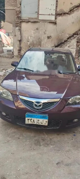 مازدا 3 2007 بنفسجي مستعملة للبيع