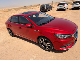 ام جى 6 2022 أحمر مستعملة للبيع