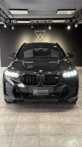 بي ام دبليو X6 M 2025 أسود مستعملة للبيع